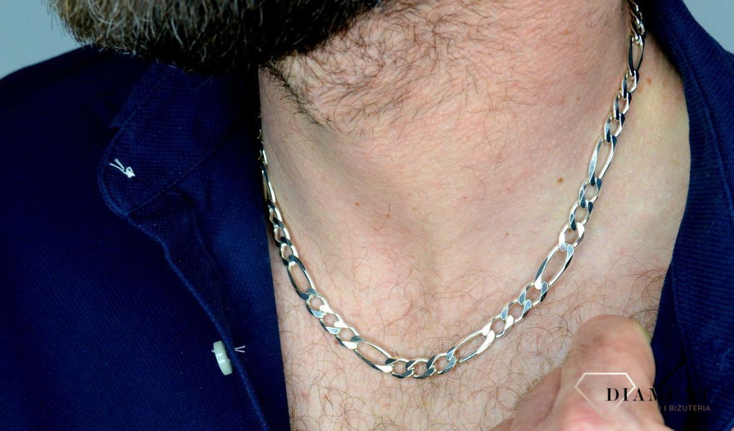 Łańcuszek męski splot Figaro 7mm DIA-LAN-5506-925.jpg